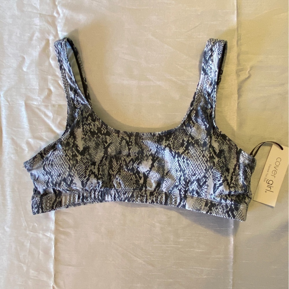 NWT Cover Girl 2-Piece Bikini Set Snakeskin  Ladies 14 - Picture 3 of 14